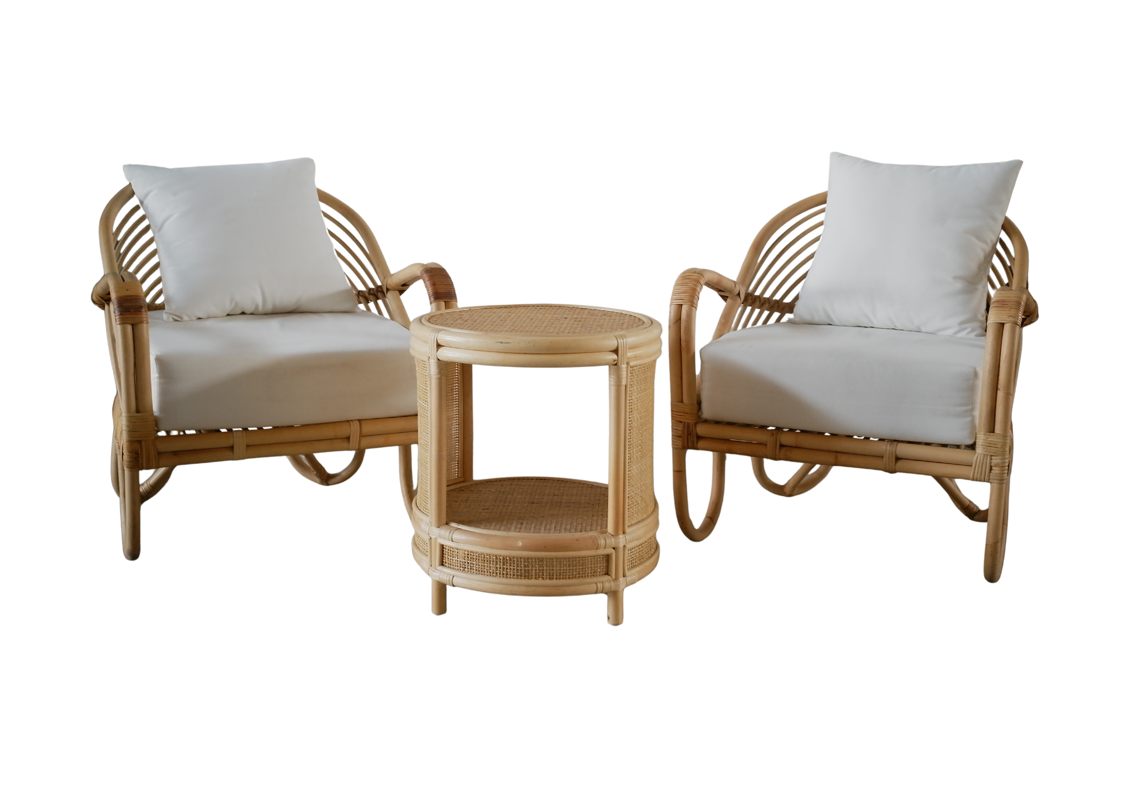 QUILL MINIMALIST RATTAN SET